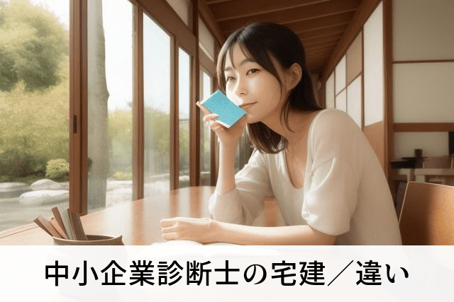 中小企業診断士の宅建／違い