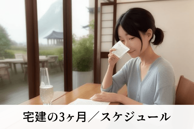 宅建の3ヶ月/スケジュール