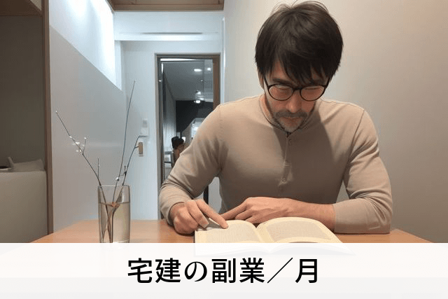 宅建の副業／月