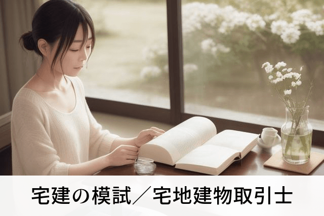 宅建の模試／宅地建物取引士