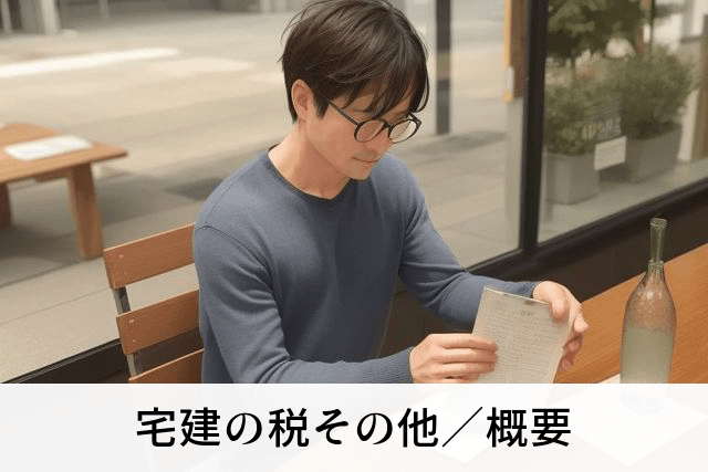 宅建の税その他／概要