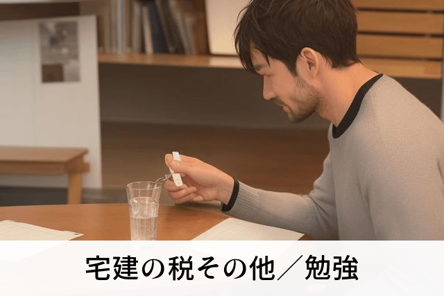 宅建の税その他／勉強