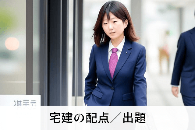 宅建の配点／出題