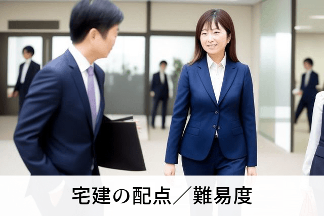 宅建の配点／難易度