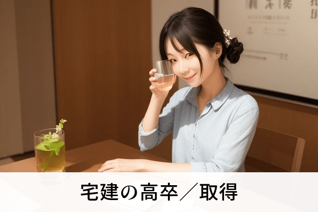 宅建の高卒／取得