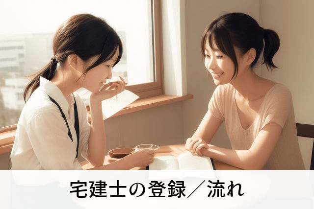 宅建士の登録／流れ